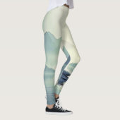 Rustige sereniteit van Mountain Lake Leggings (Rechts)
