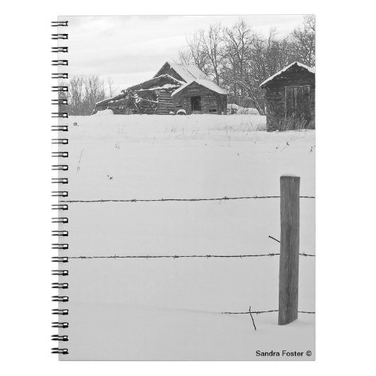 Rustige Shacks Fotonotitieboek Notitieboek (Voorkant)