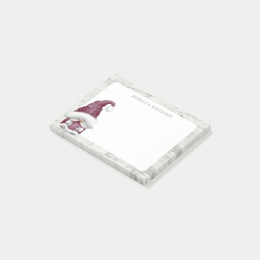 Rustige Sjabloon kerstgrint Post-it® Notes (Schuin)