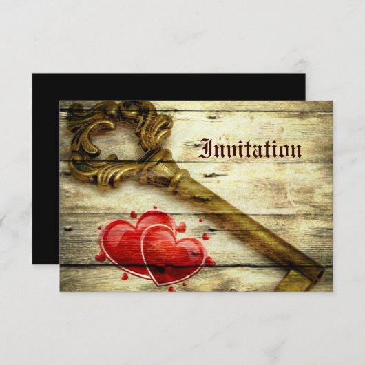 rustige skelet - belangrijke Victoriaans steampunk Kaart (Voorkant / Achterkant)