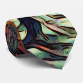 Rustige sneeuwwinterboom stropdas (Opgerold)