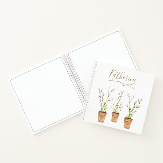 Rustige, speciaal voor de boerderij bestemde Water Notitieboek (Binnen)