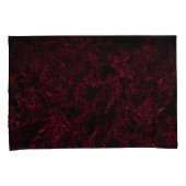 Rustige sponsachtige rode achtergrond kussensloop (Voorkant-Rechts)