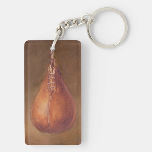 Rustige sport | Boxing Sleutelhanger (achterkant)