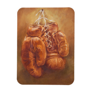 Rustige sport   Boxinghandschoen Magneet