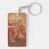 Rustige sport | Boxinghandschoen Sleutelhanger (achterkant)