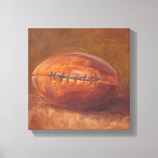 Rustige sport | FOOTBALL Canvas Afdruk (Voorkant)