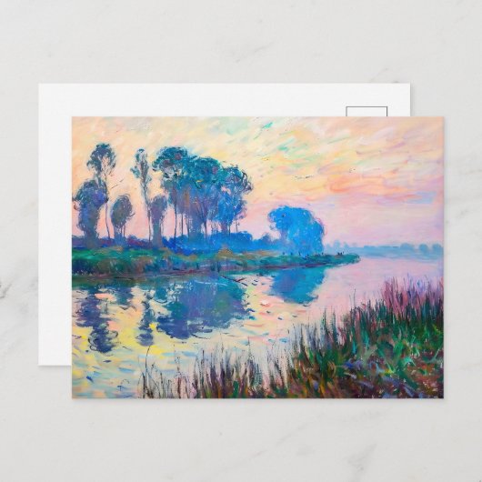 Rustige Spring River Scene bij Havelland Feestdagenkaart (Voorkant / Achterkant)