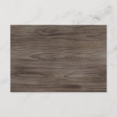 Rustige stamboeken voor Baby-insteekkaarten Informatiekaartje (Achterkant)