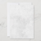 Rustige Starfish Beach Housewarming cocktail Party Kaart (Achterkant)