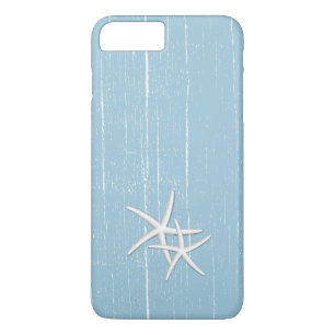 Rustige Starfish Mint Blue Beach Theme Case-Mate iPhone Case