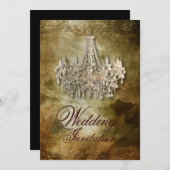 rustige steampunk  kroonkandelaarster kaart (Voorkant / Achterkant)