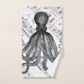 rustige steampunk octopus bad handdoek (Handdoek)