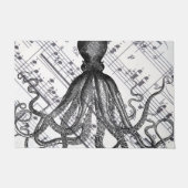 rustige steampunk  octopus deurmat (Voorkant)