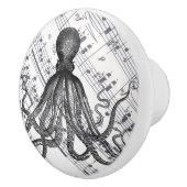 rustige steampunk  octopus keramische knop (Rechts)