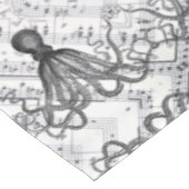 rustige steampunk  octopus tafelkleed (Gekanteld)