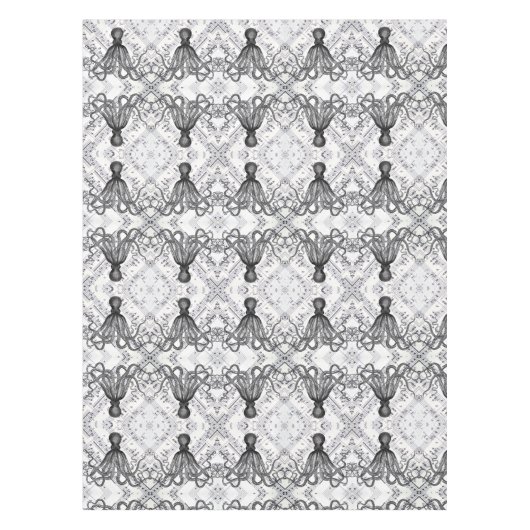 rustige steampunk octopus tafelkleed (Voorkant)