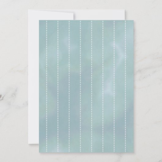 Rustige stellen Herfst landschuur Kaart (Achterkant)