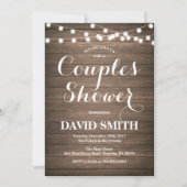 Rustige stelleschower-uitnodigingskaart kaart (Voorkant)