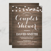 Rustige stelleschower-uitnodigingskaart kaart (Voorkant / Achterkant)