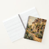 Rustige stenen cottage in Provence Notitieboek (Binnen)