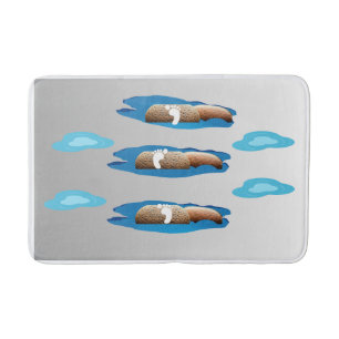 Rustige stenen pad Bathmat Badmat