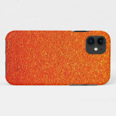Rustige, stevige Oranje kleureninktkleur Case-Mate iPhone Case (Achterkant (horizontaal))