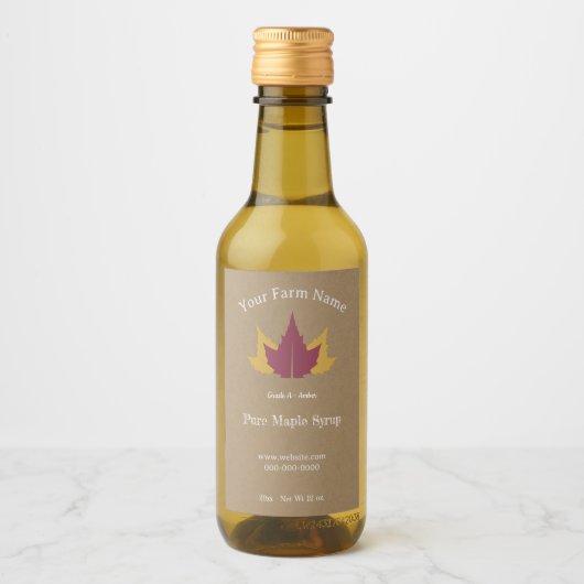 Rustige Sticker op het etiket van de ampul (Voorkant)