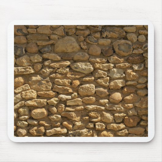 Rustige Stone Wall Muismat (Voorkant)