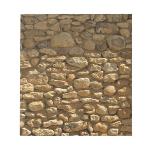 Rustige Stone Wall Notitieblok