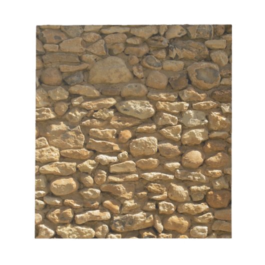 Rustige Stone Wall Notitieblok (Voorkant)