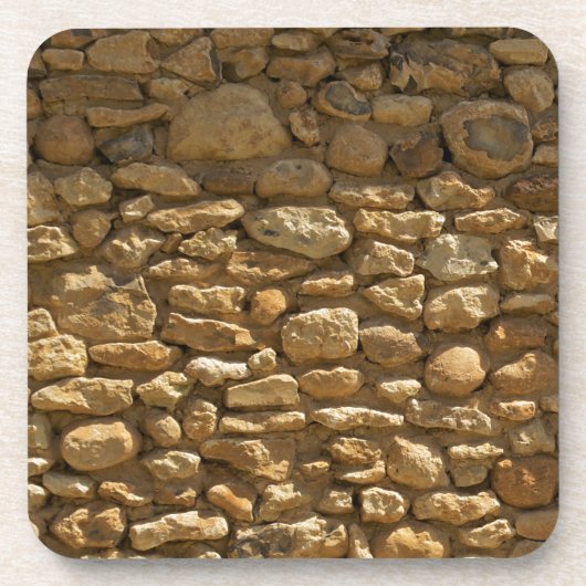 Rustige Stone Wall Onderzetter (Voorkant)