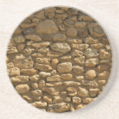 Rustige Stone Wall Zandsteen Onderzetter (Voorkant)
