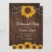 Rustige stralen van de zonnebloem van de Partij va Kaart (Voorkant / Achterkant)