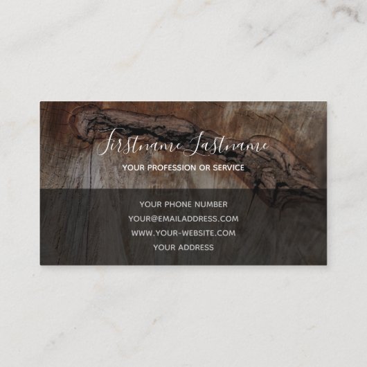 Rustige strepen met grijze rechthoekstrepen op het visitekaartje (Achterkant)