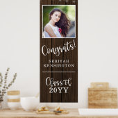 Rustige String Lights Afstuderen Verticaal Poster (Keuken)