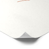 Rustige studio decoratie. Minimaal creatieve quote Poster (Hoek)