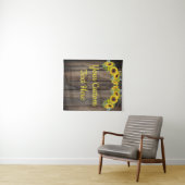 Rustige Sunflower Jubileum Party Backdrop Pro Wandkleed (In Situ (horizontaal))