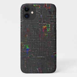 Rustige tekening in het donkerdonker op jute Case-Mate iPhone case