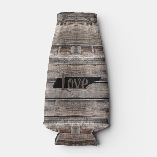 Rustige TENNESSEE LOVE in script | Flesjeskoeler (Voorkant)