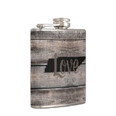 Rustige TENNESSEE LOVE in script | Heupfles (Rechts)