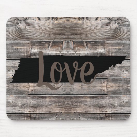 Rustige TENNESSEE LOVE in script Muismat (Voorkant)