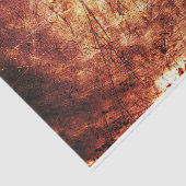 Rustige textuur Gold Rust Brown ontkoppeling Tissuepapier (Detail)