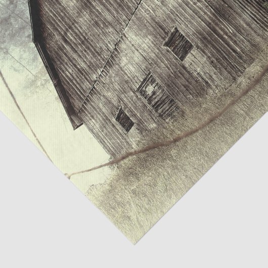 Rustige textuur Oude schuur Tissuepapier (Detail)