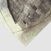 Rustige  textuur Oude schuur Tissuepapier (Detail)