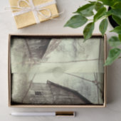 Rustige  textuur Oude schuur Tissuepapier (Geschenk)