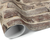 Rustige textuurachtergrond van steenwand cadeaupapier (Rol Hoek)