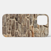 Rustige textuurachtergrond van steenwand Case-Mate iPhone case (Achterkant (horizontaal))