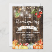 Rustige Thanksgiving Kaart (Voorkant)