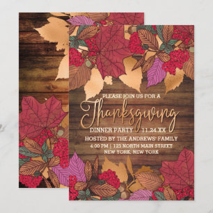 Rustige Thanksgiving rode bruine vallei uit het la Kaart